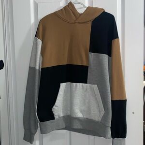 Hollister Colorblock Oversized Hoodie